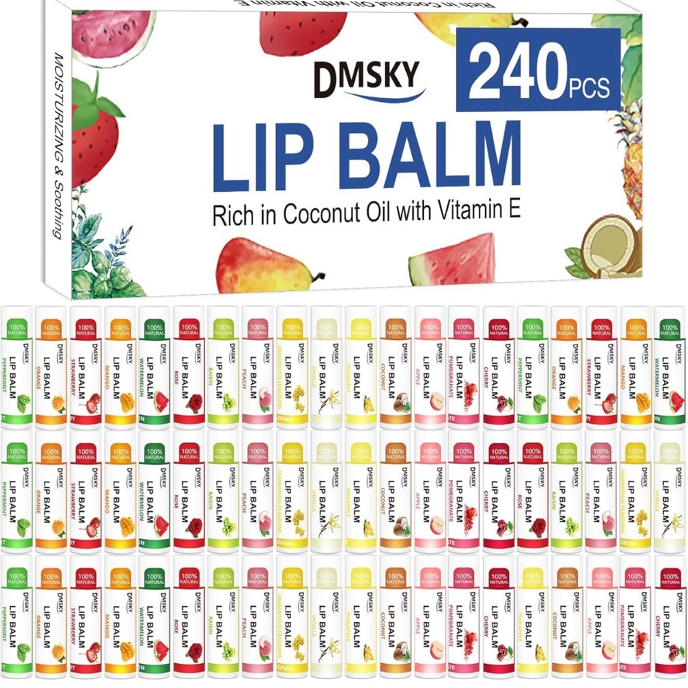 Dmsky Lip Balm box of 240 pieces